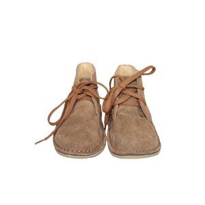 Polo Ralph Lauren Brown Suede Leather Chukka Boots Size 8 Boys NEW NWOB